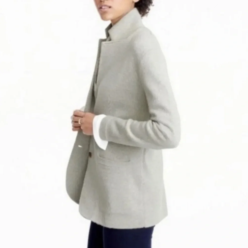 J by J.Crew gray 100% cotton sweater jacket size XS